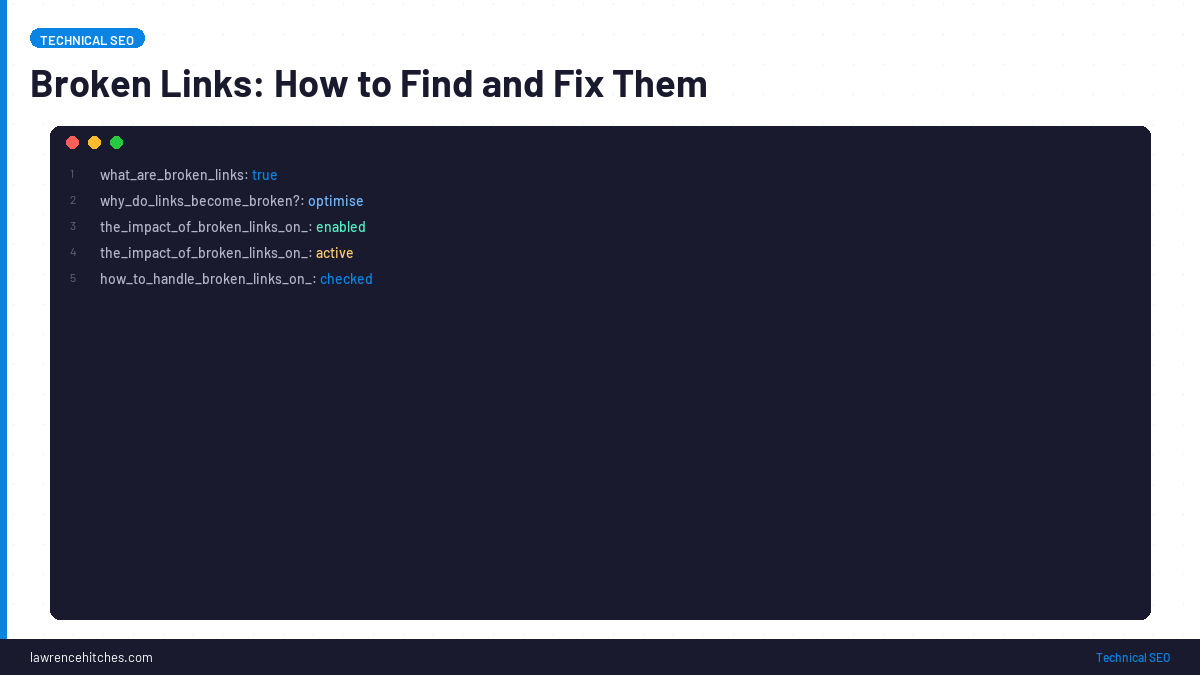 Broken Links: How to Find and Fix Them