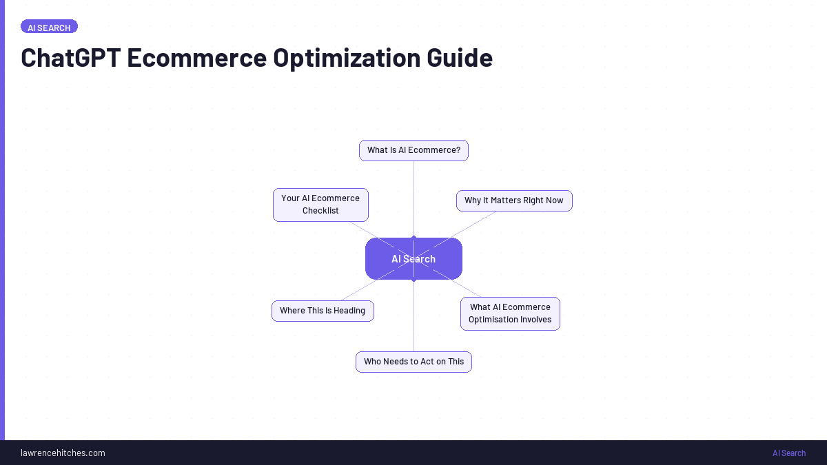 ChatGPT Ecommerce Optimization Guide
