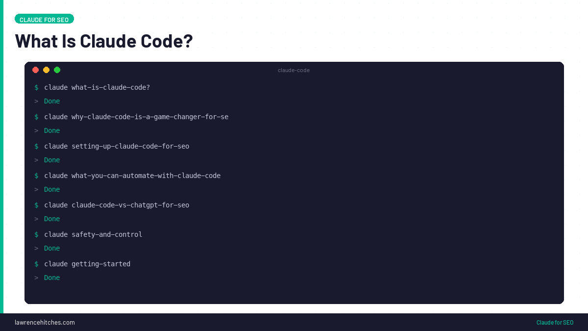 What Is Claude Code?
