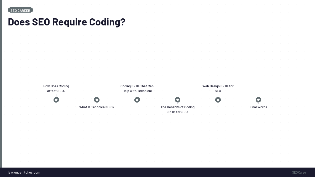 Does SEO Require Coding? An Honest Answer for 2026